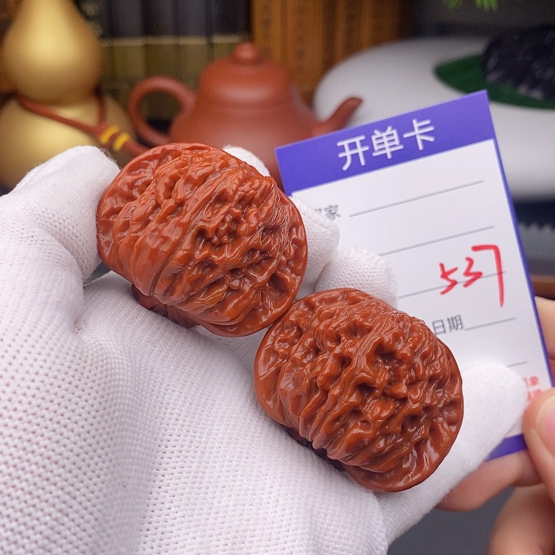 把件文玩核桃44楼子537