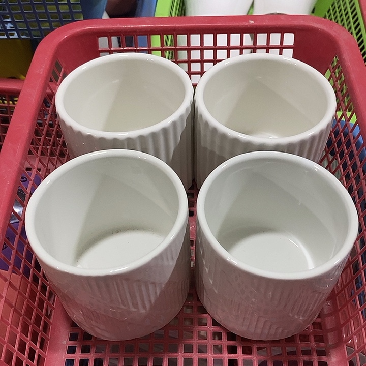 陶盆有孔 瑕疵针孔漏釉介意勿拍外口 8外高8