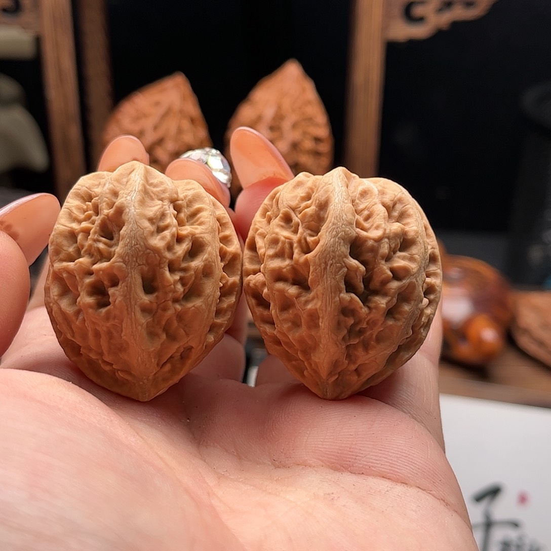 文玩核桃把件关东木子家楸大胖79