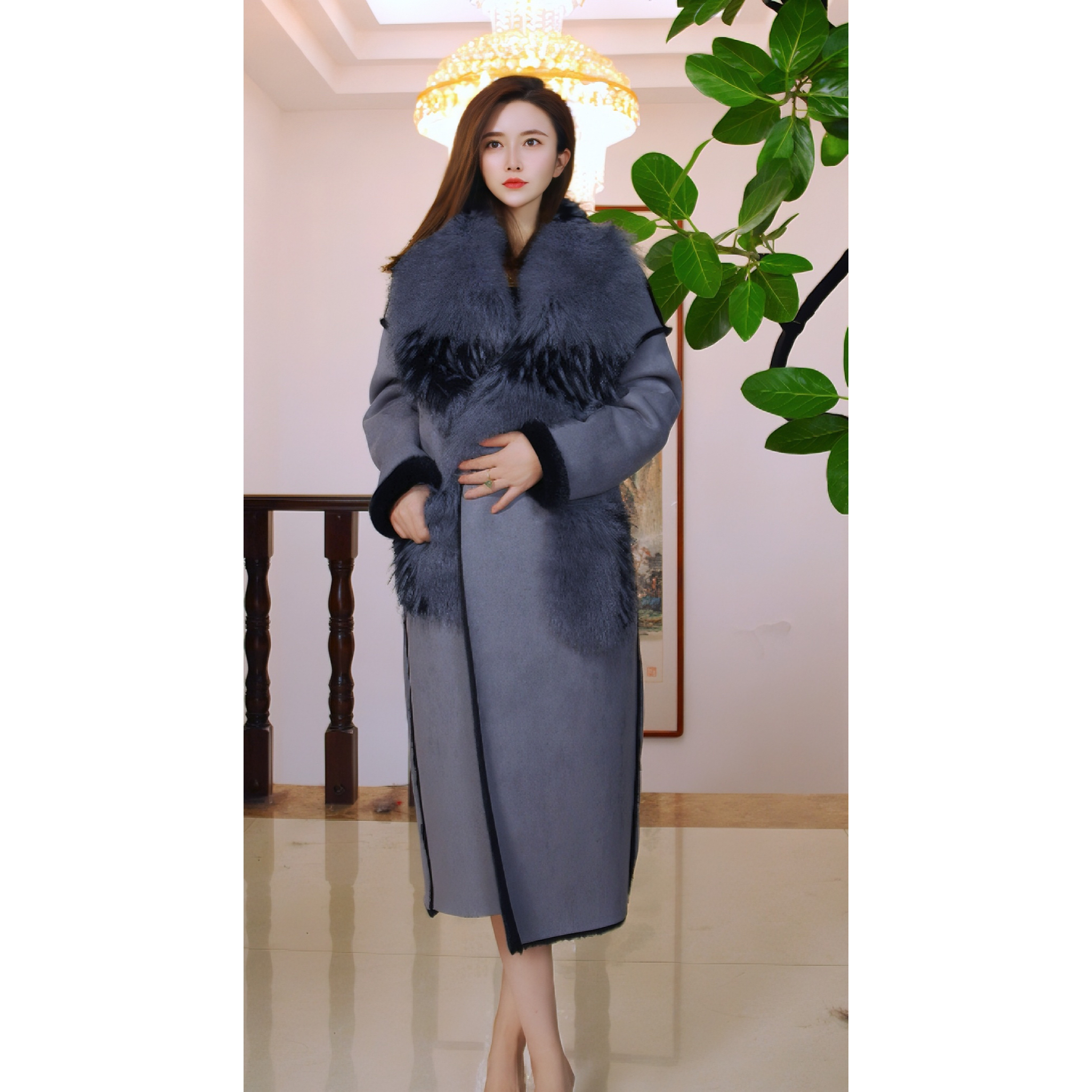 5402雪大大女装轻奢外套秋冬XDD