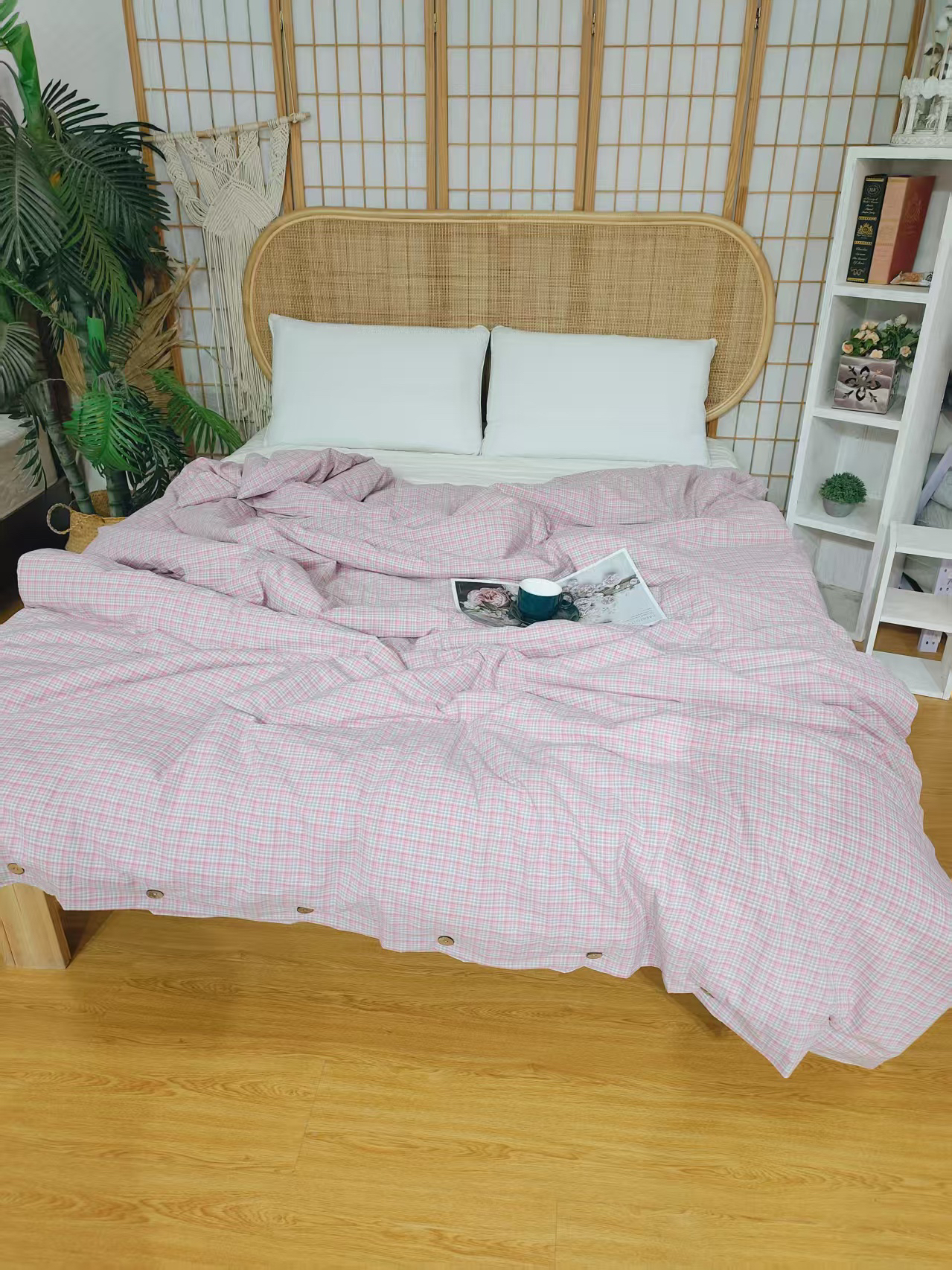 幕古(Mugu)森格苏锦双人被套标准200*230微瑕～M09