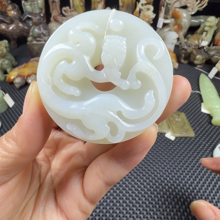 和田玉挂件未镶嵌