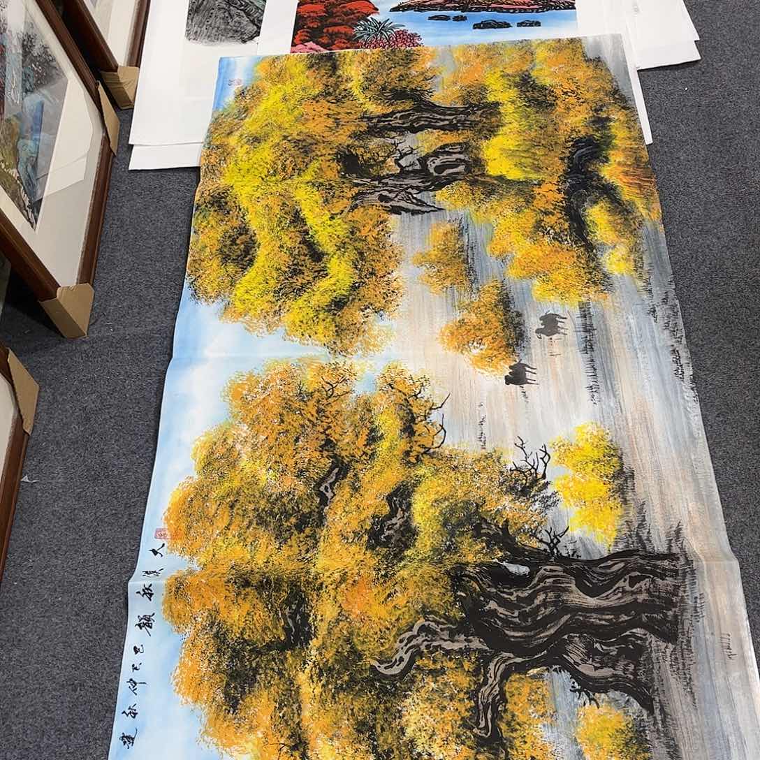 国画H精品国画作品