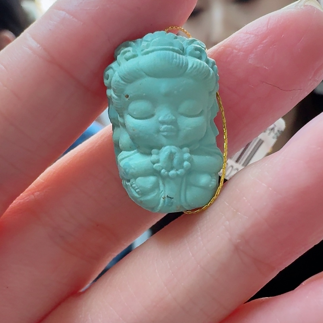 绿松石珠宝奇石未镶嵌