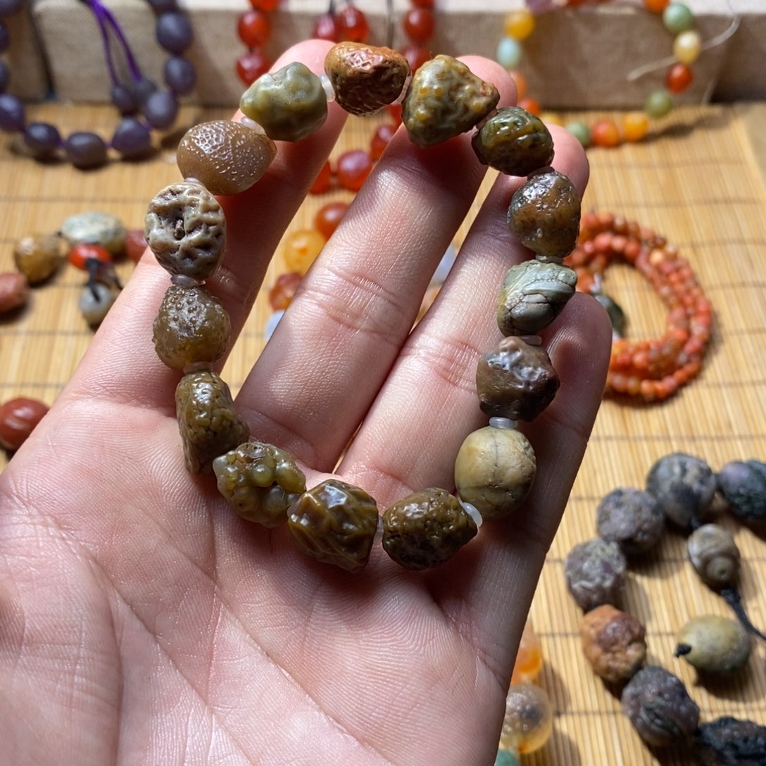 玛瑙/玉髓手链未镶嵌