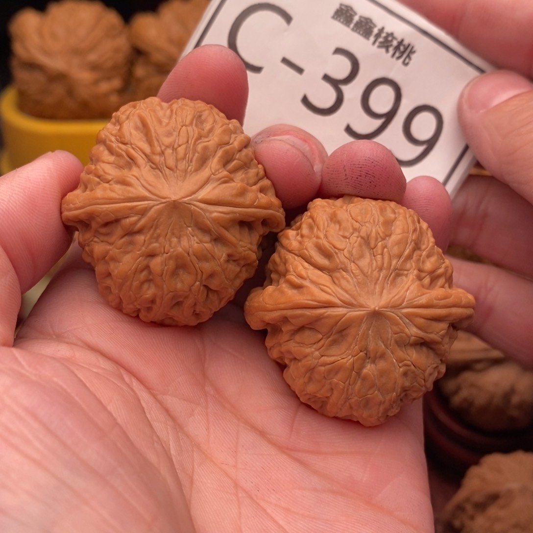 文玩核桃把件铁锤36