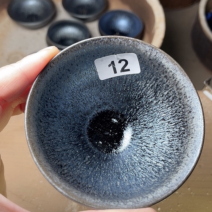 茶盏真柴烧开窑啦