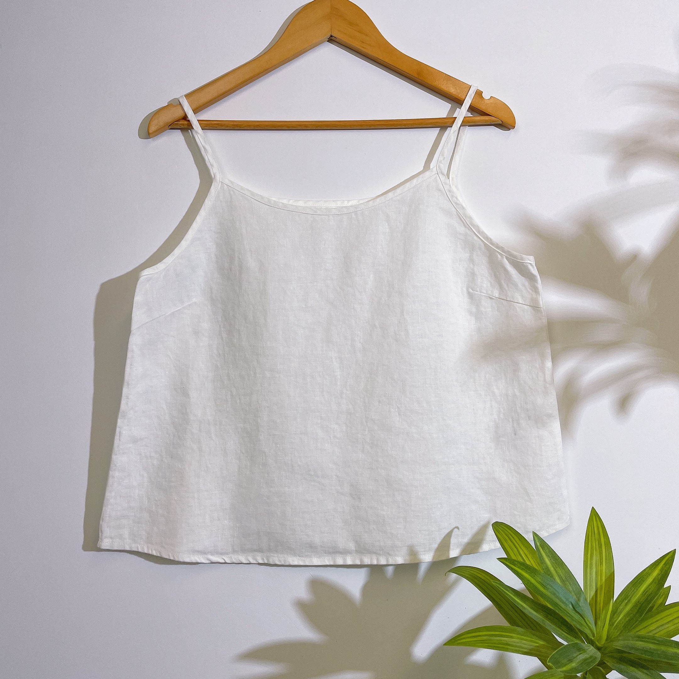 【亚麻吊带背心】纯亚麻吊带内搭背心无袖背心百搭女背心女背心打底
