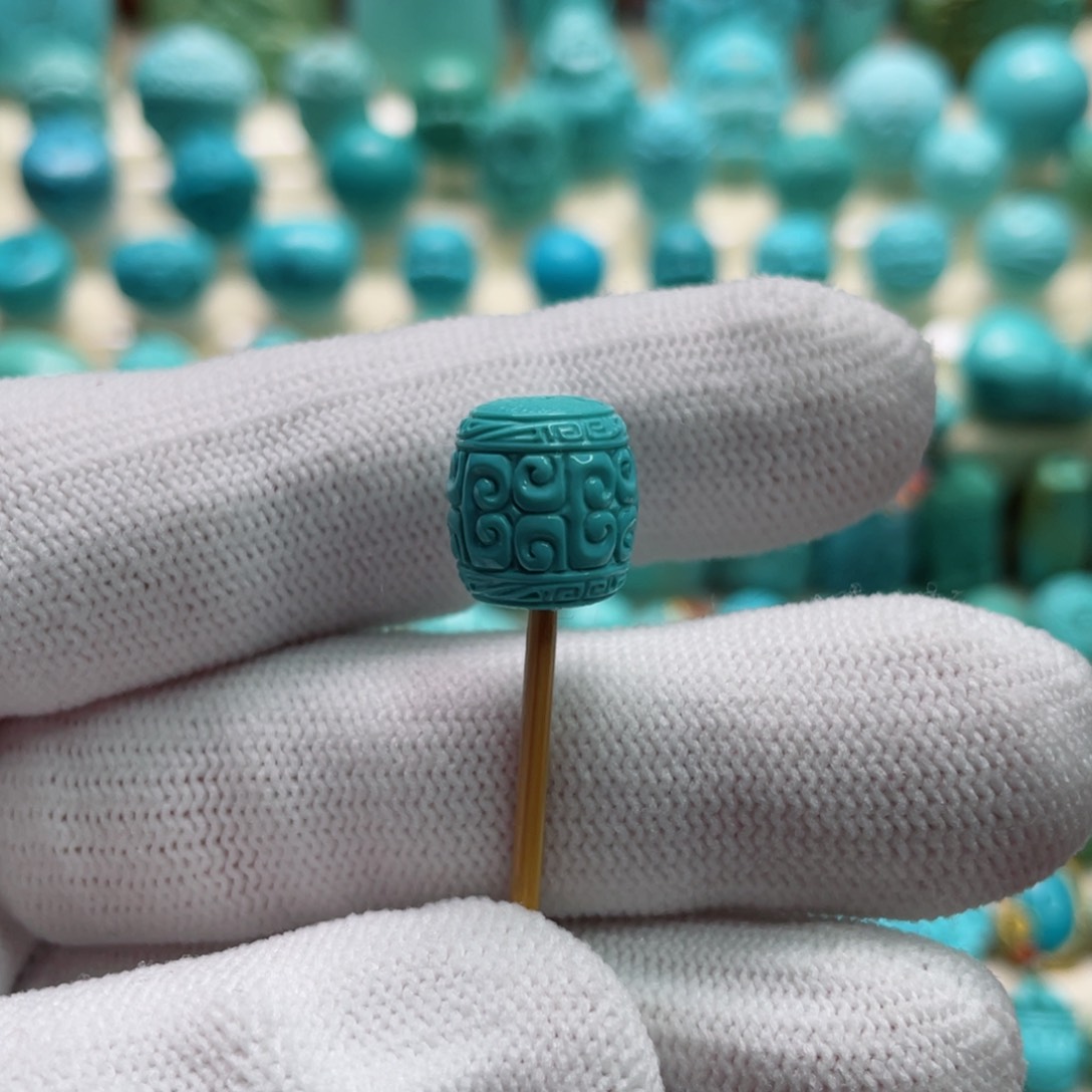 绿松石珠宝奇石未镶嵌