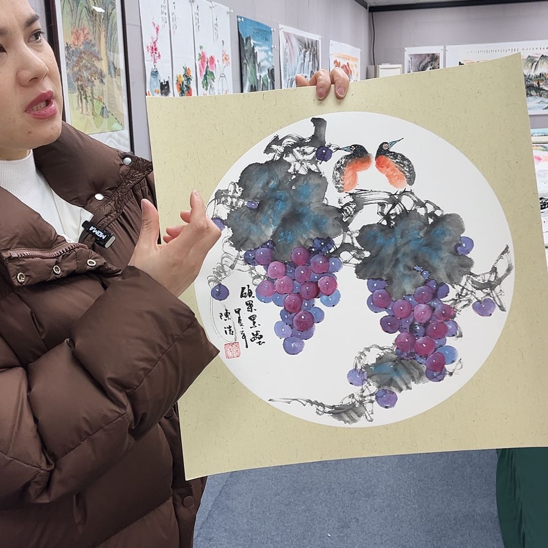 国画宣纸国画纯手绘作品