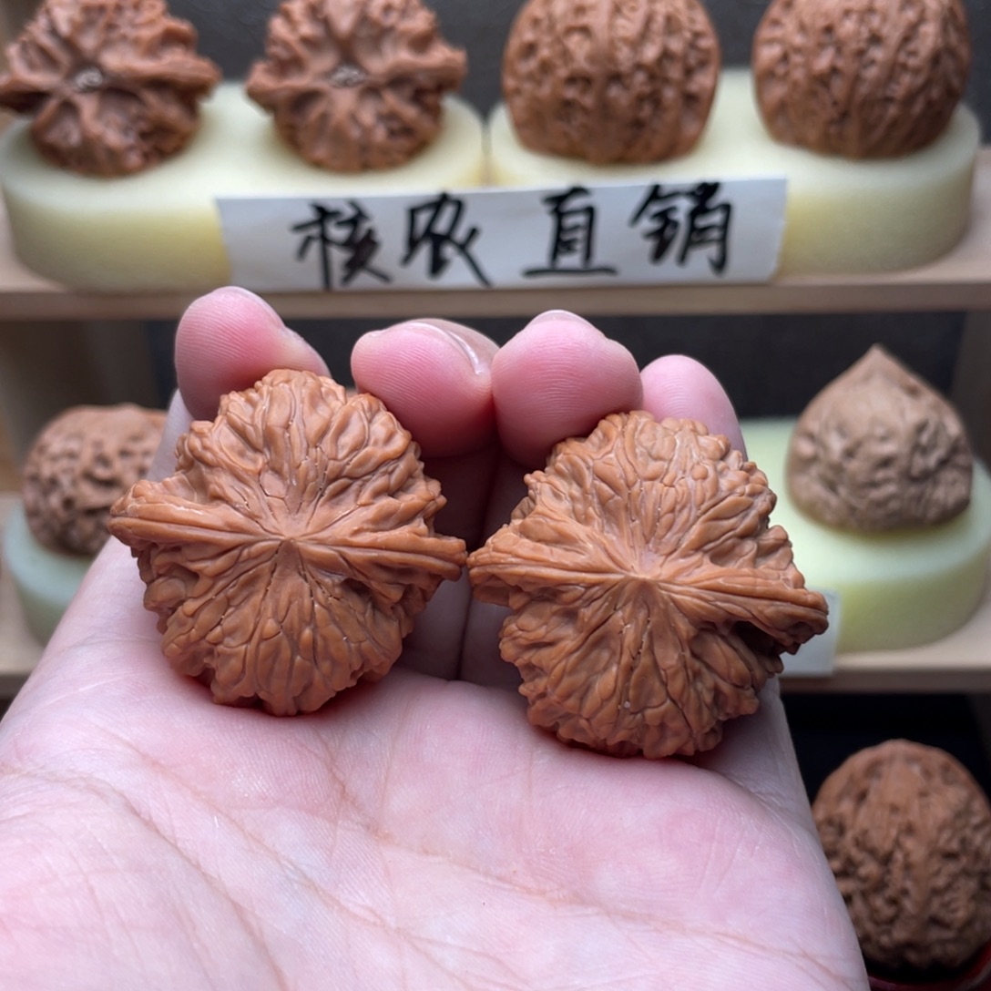 止***.文玩核桃吊坠磨盘38➕交友价