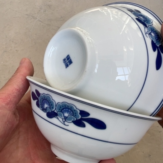 瓷摆件陶瓷5英寸高岭土2个