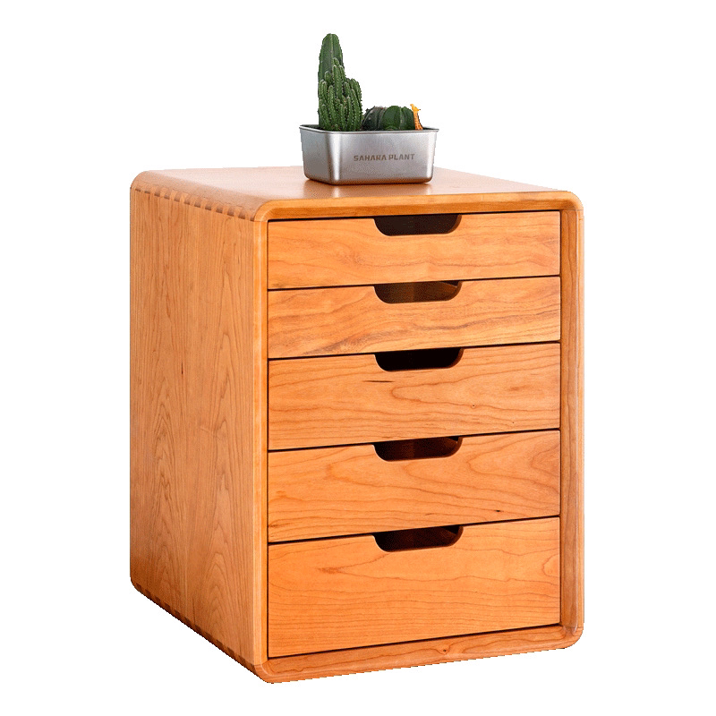 北美红樱桃木牙科柜