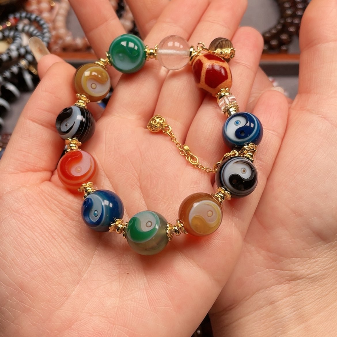 【闪购商品】合金玛瑙/玉髓珠宝半成品