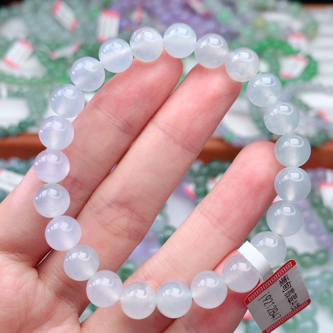翡翠手链未镶嵌翡翠8mm