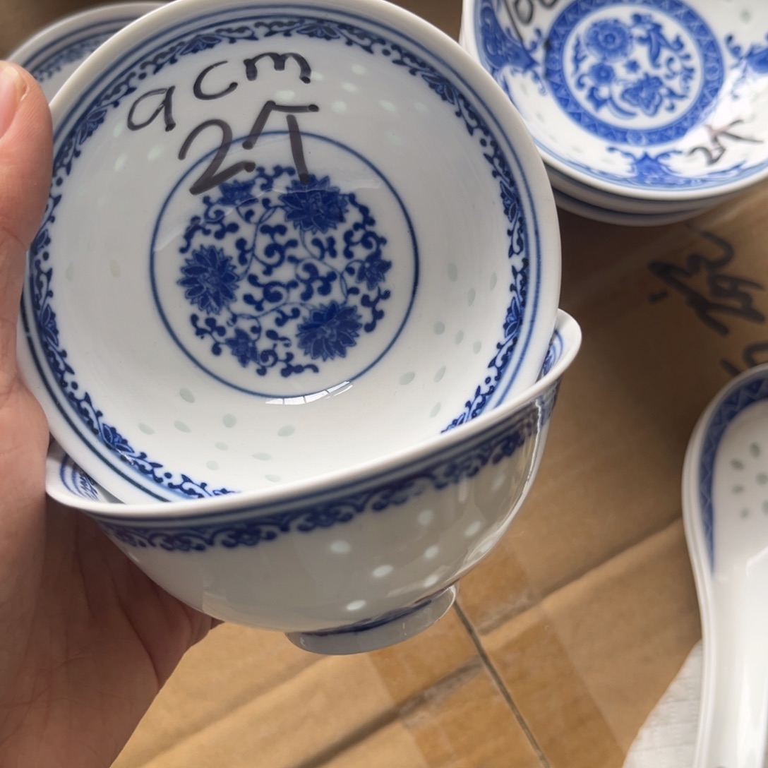安***静瓷片景德镇高温细白瓷餐具