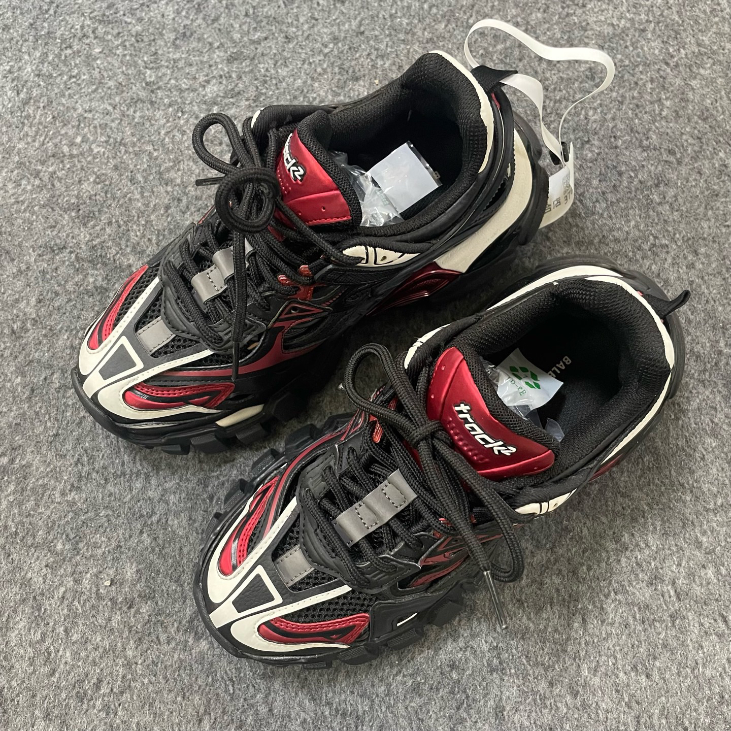 95新 Balenciaga/巴黎世家 二低帮 老爹鞋 xxy35码/3762