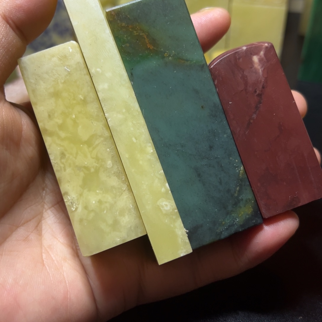 青田石青田石各种颜色