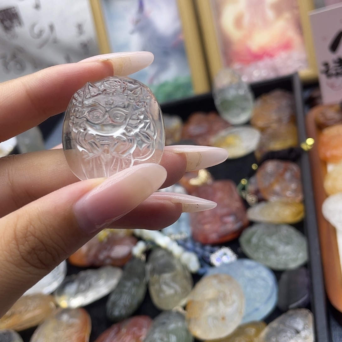 颈饰未镶嵌水晶天然