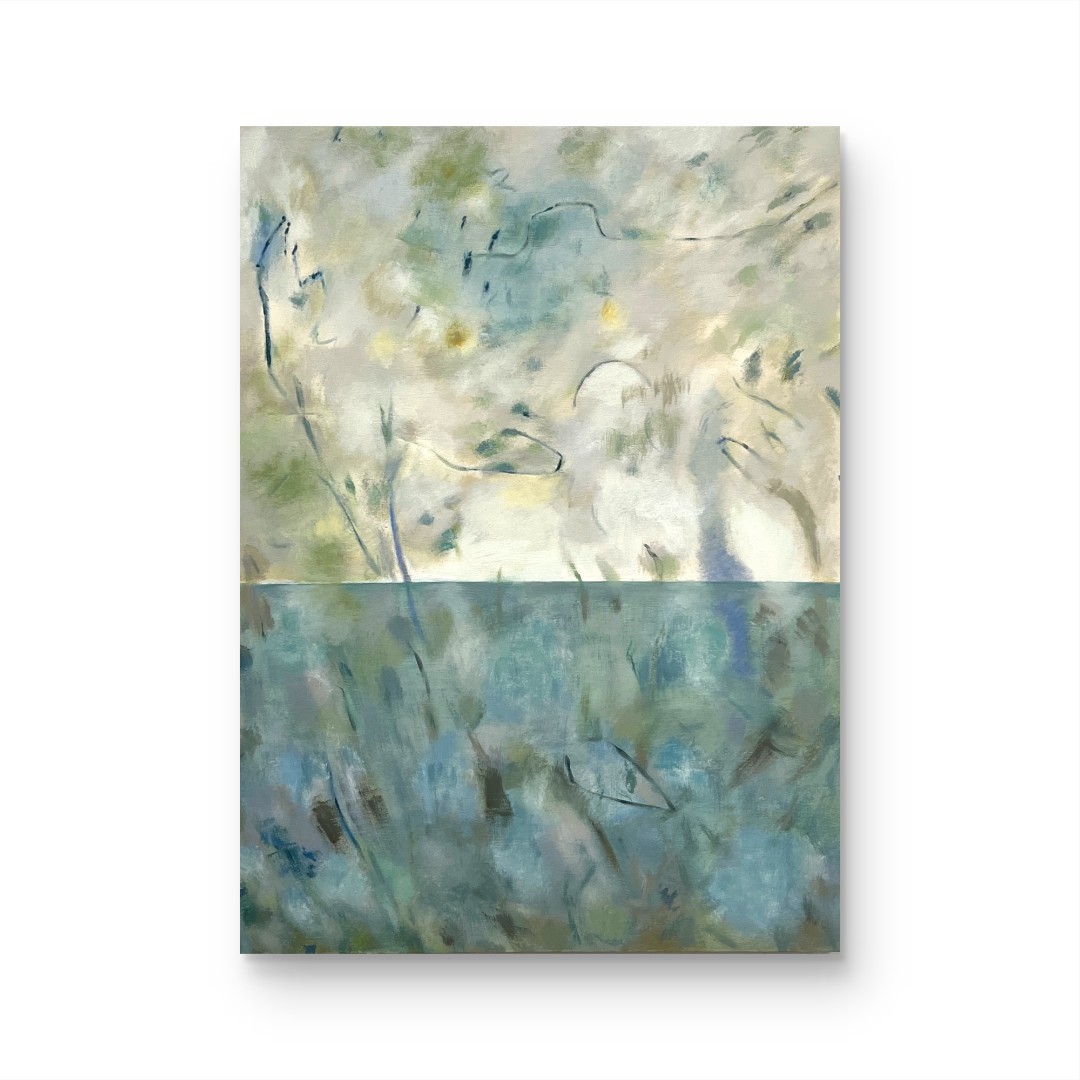【  春柳垂荫 】“75*100” No.297 纯手绘挂画