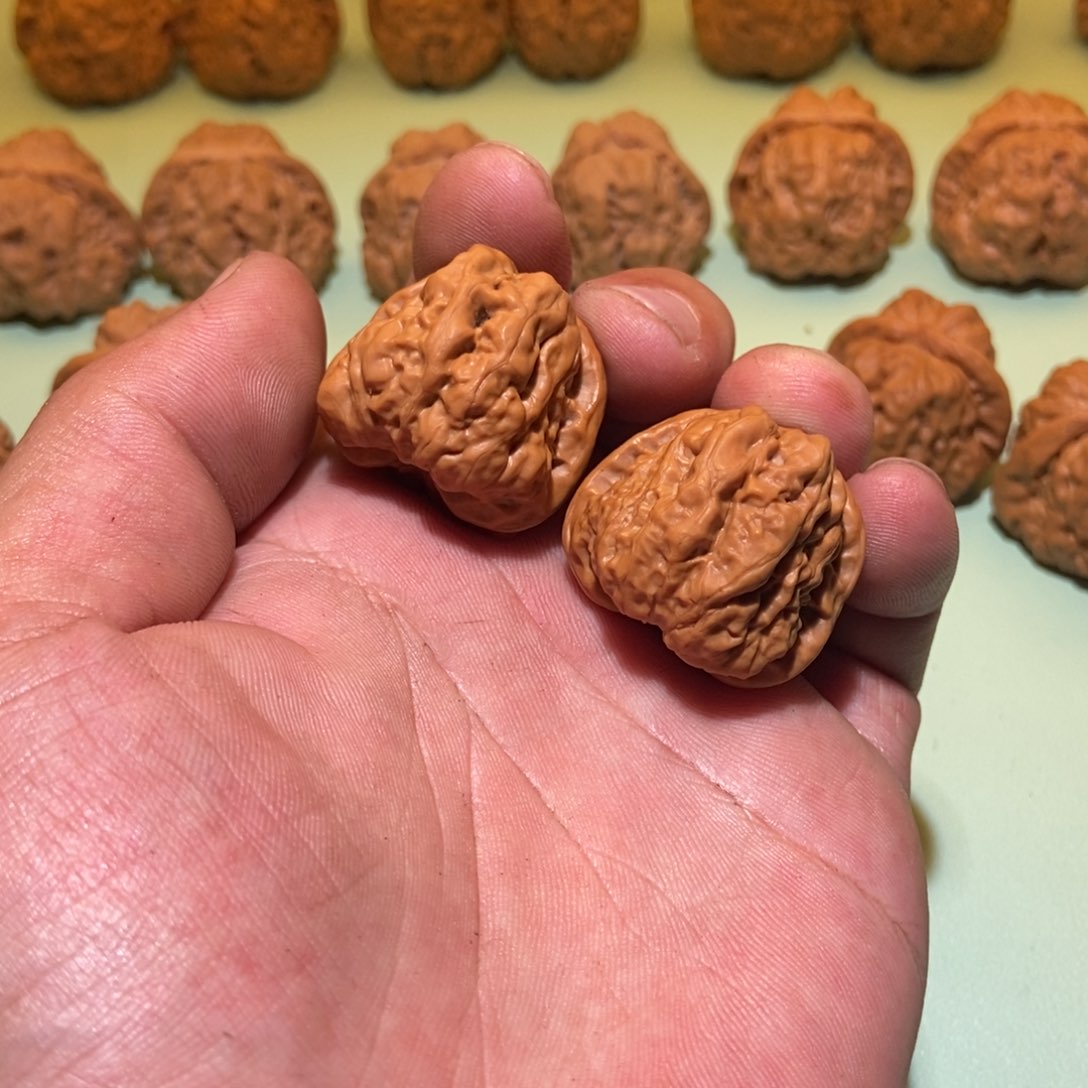 文玩核桃吊坠i****t蛤蟆31一对