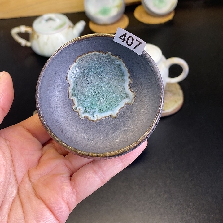 燃薪柴烧茶器主人杯