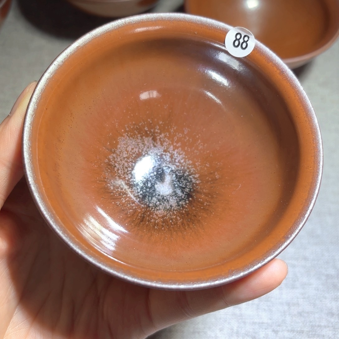 茶盏子衿柴烧手工盏非遗老师磨底88