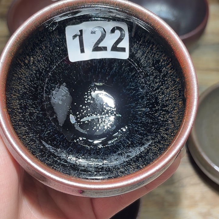 茶盏沐雨茶器柴烧主人杯