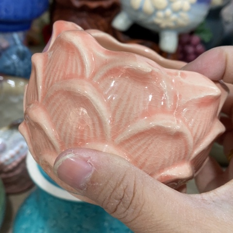 陶瓷小莲花粉色31313131