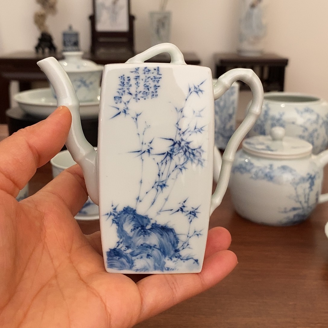 滴***岩景德镇艺术文人雅器手工壶