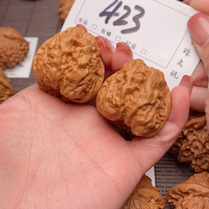 文玩核桃吊坠38蛤蟆423