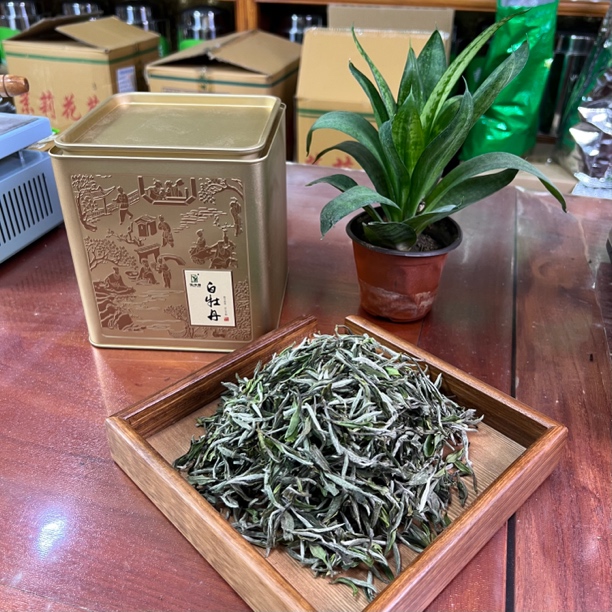 2025年白牡丹福鼎核心区 白茶 高山散茶 甜润回甘 毫香花香 