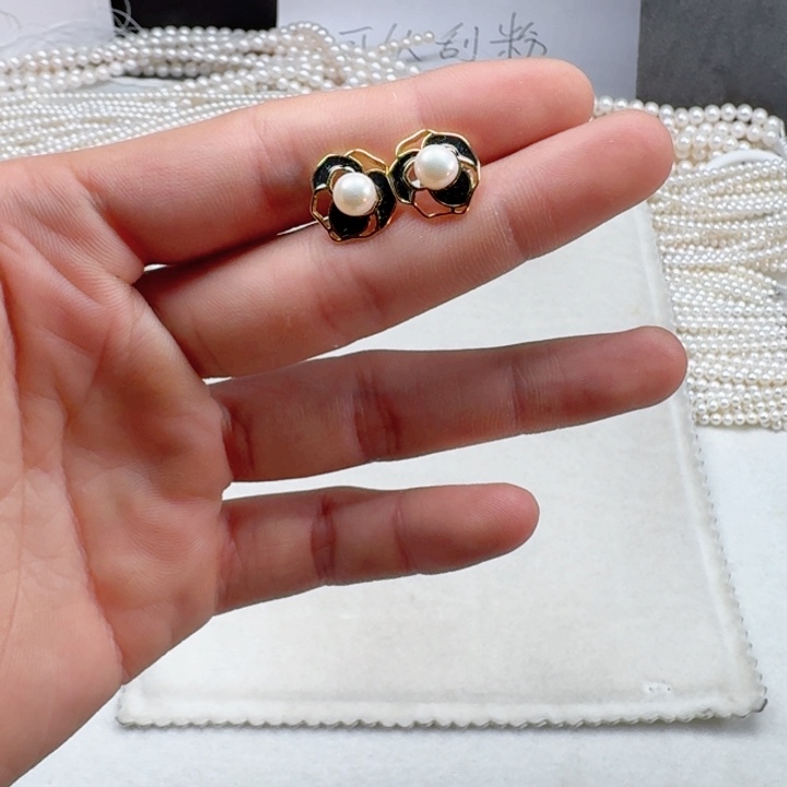 淡水珍珠项链定制带扣头1未镶嵌