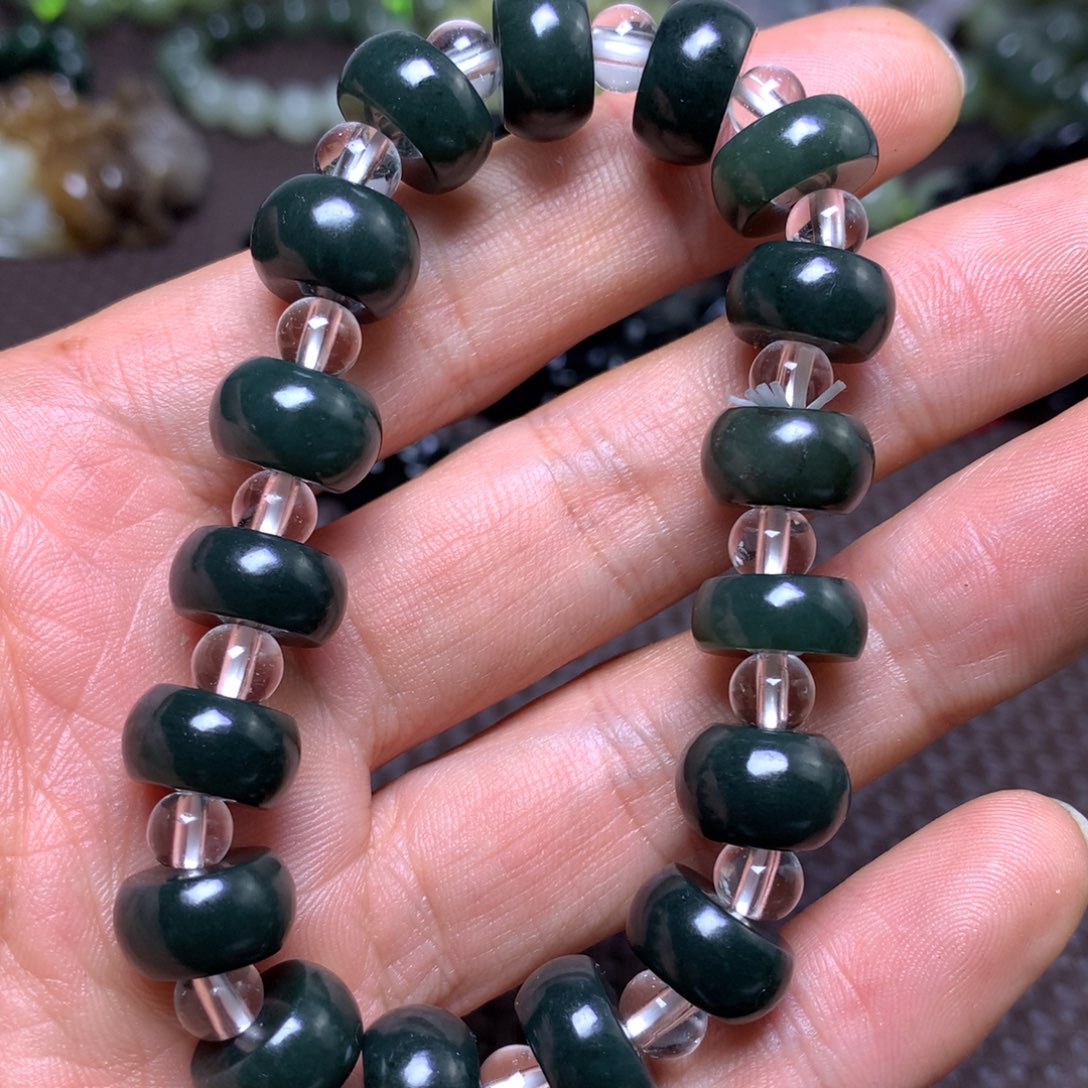 未镶嵌手串和田玉