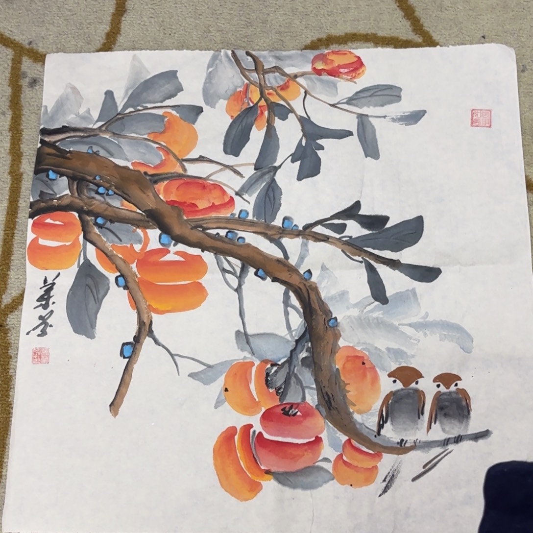 国画吴兰芬50斗方艺