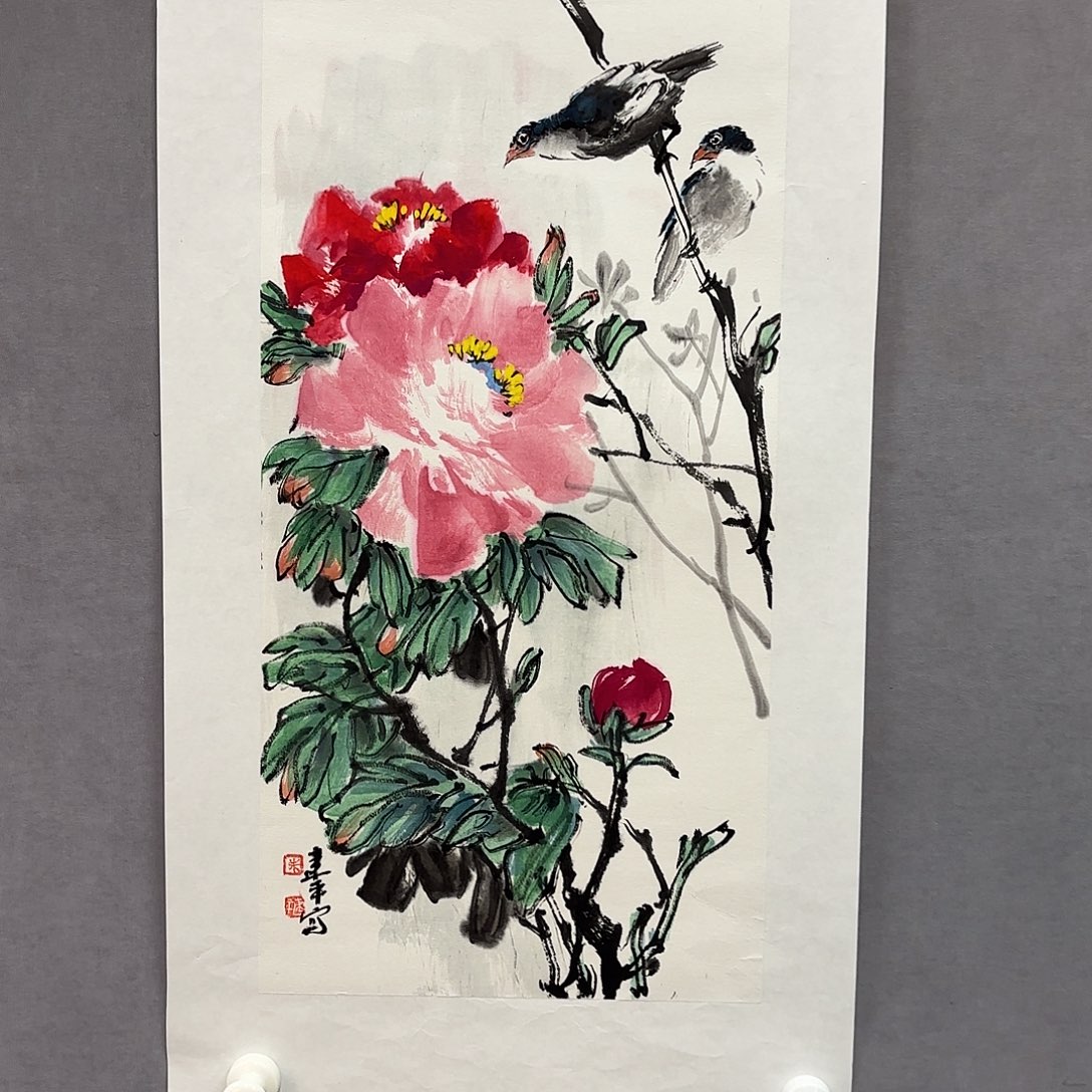 国画亲笔手绘原创