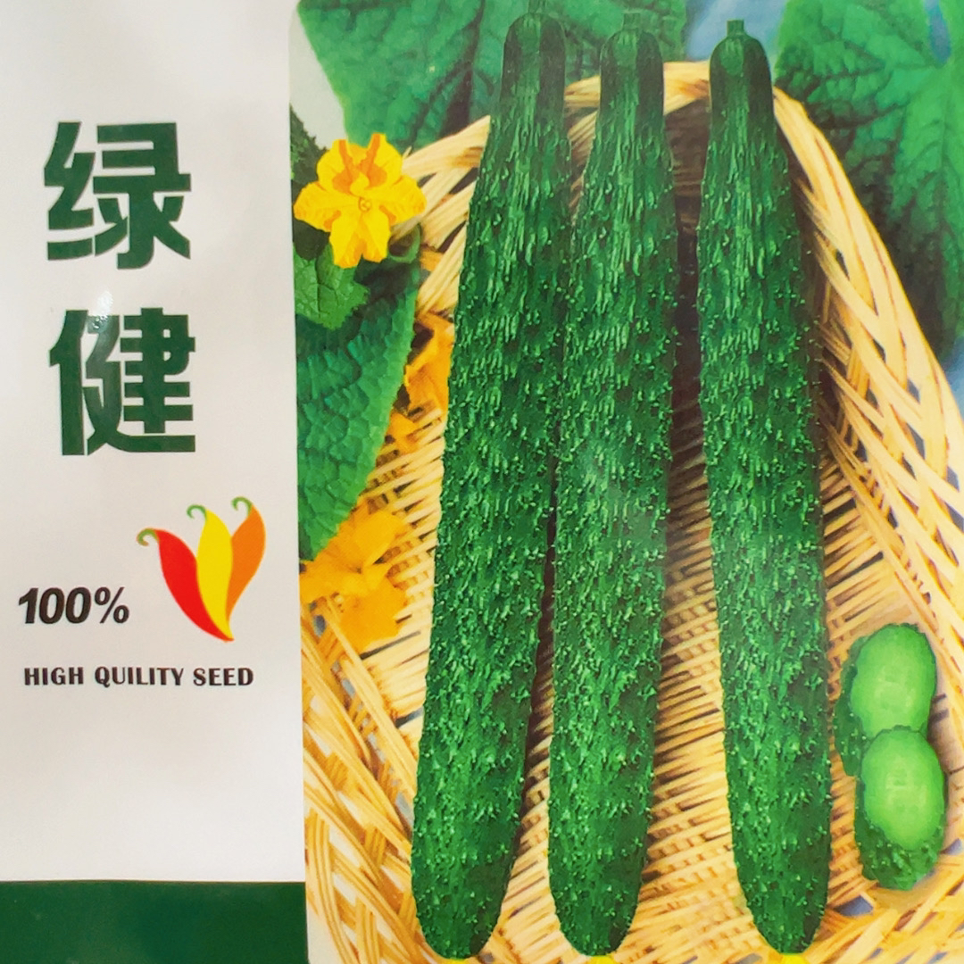绿健绿瓤水黄瓜种子