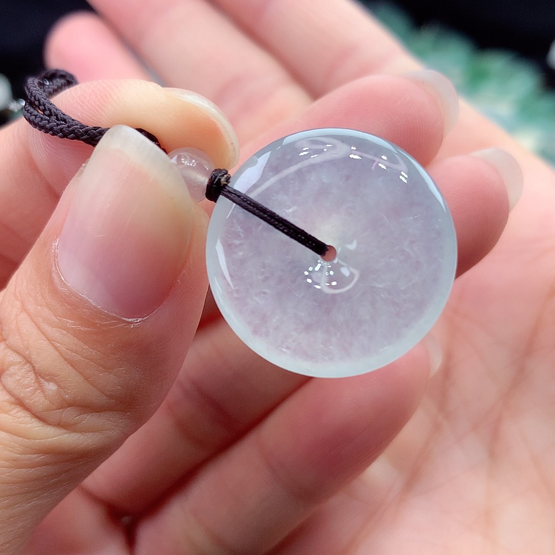 颈饰未镶嵌翡翠编号10尺寸22.8-5.5