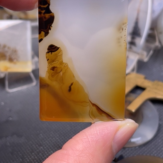 玛瑙/玉髓吊坠(不含链)未镶嵌