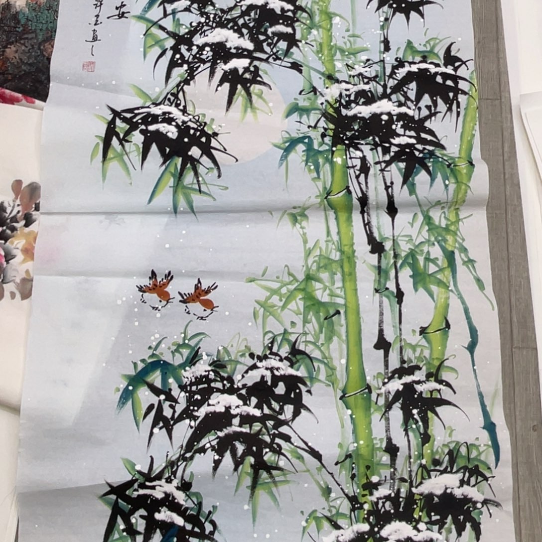 国画许墨老师作品欣赏