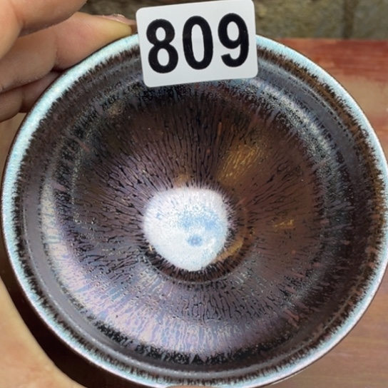 茶盏沐雨茶器柴烧主人杯