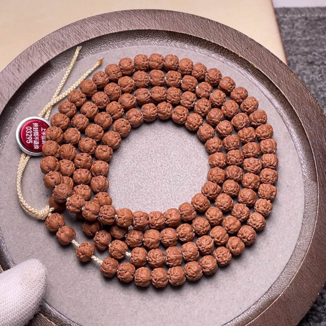 手串金刚菩提y****-梅朵头货佛手108尺寸6.5➕