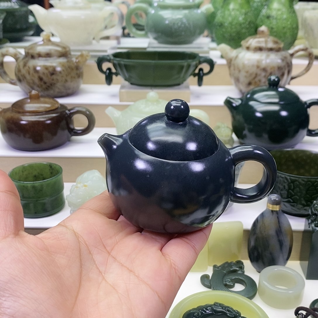 和田玉茶壶未镶嵌