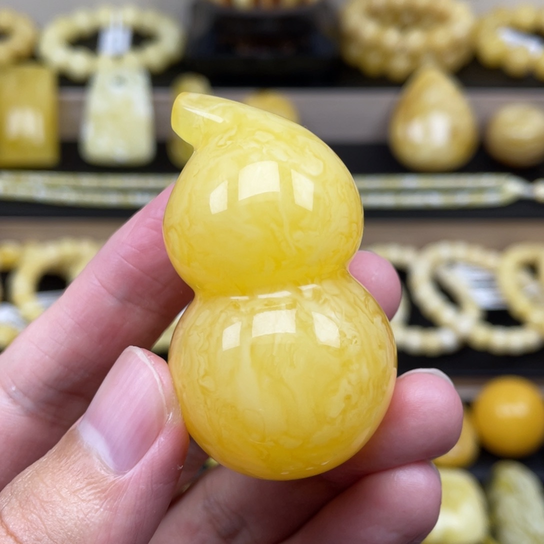 琥珀裸石未镶嵌龘*䨻琥珀蜜蜡