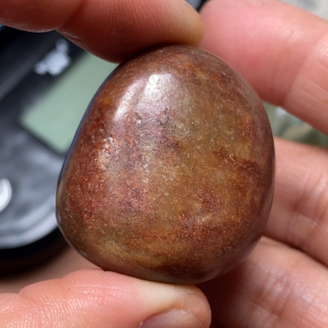 和田玉挂件足铂镶嵌