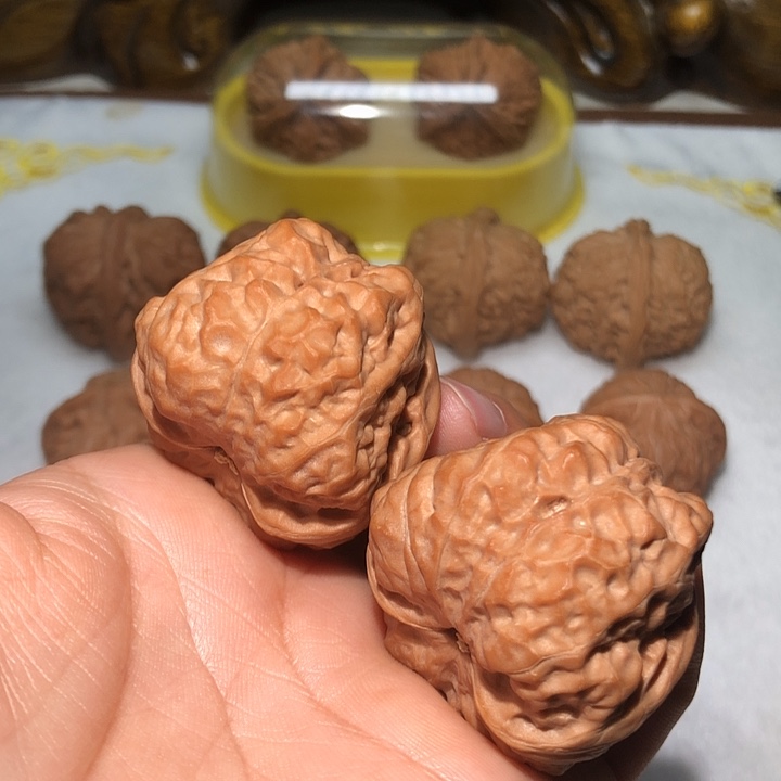 把件文玩核桃38蛤蟆头