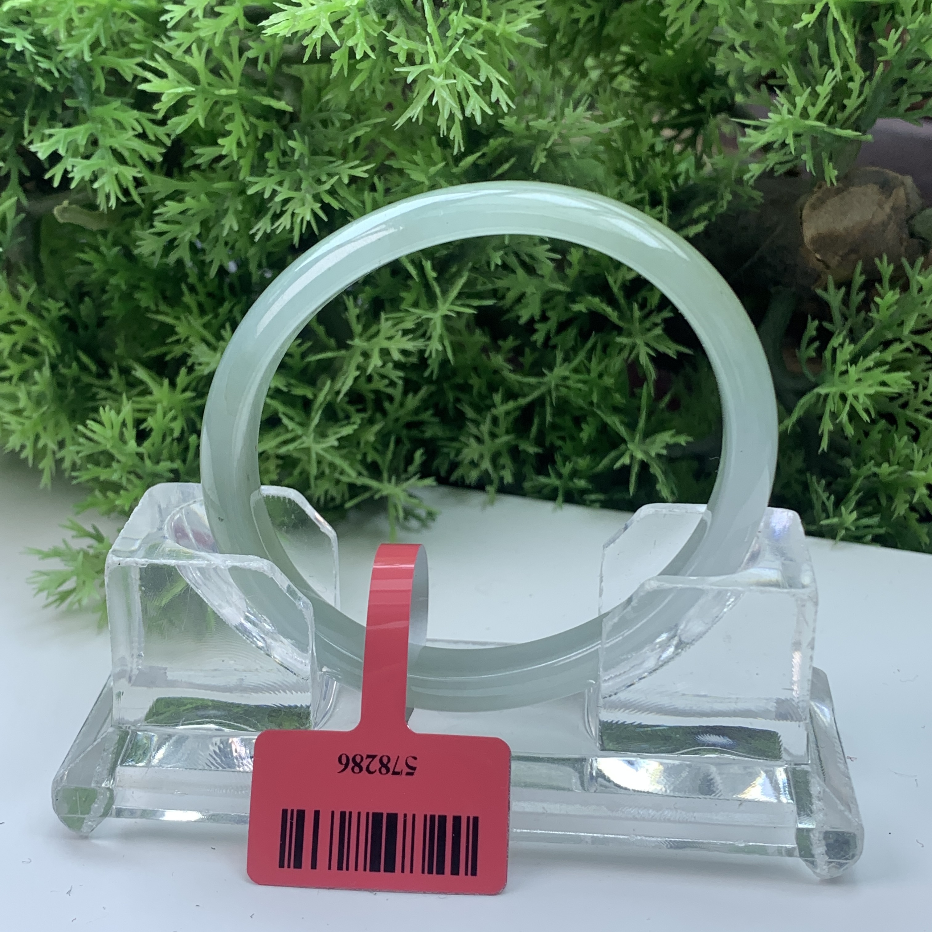 【刘思懿】天然缅甸A货翡翠手镯-Y-8