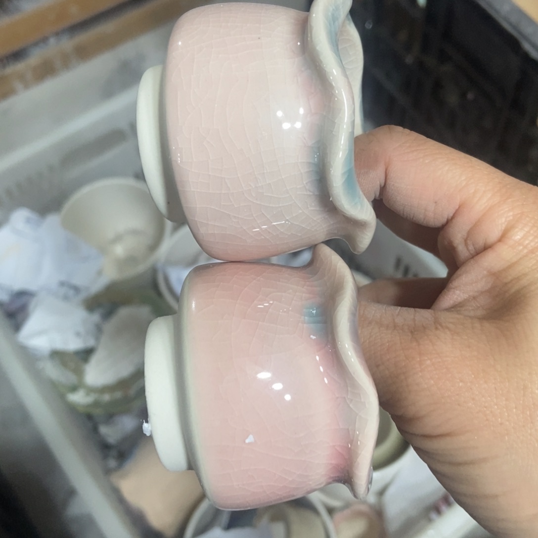 红陶高温陶瓷花盆