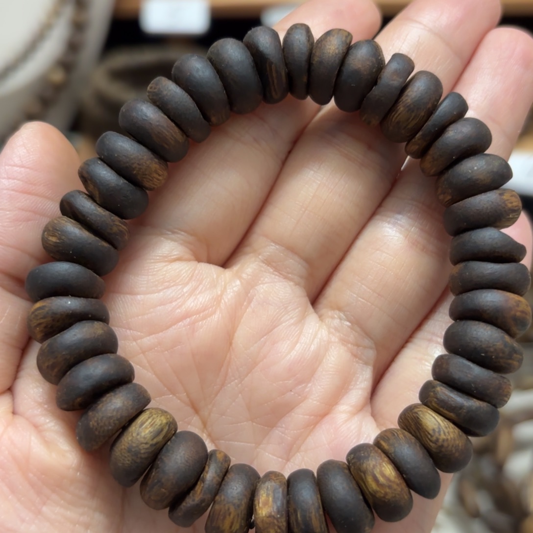 沉香枕沉香～卡1.2左右随行算盘 ｜14.8g