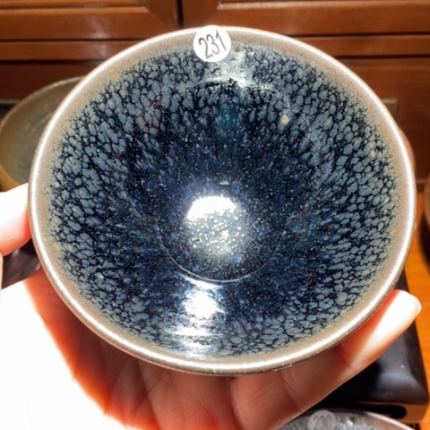 茶盏柴烧手工平口盏